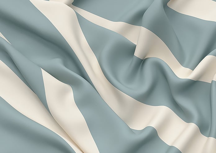 The British Stripe Co. Henry, Derwent No.1 - Roman Blind - Image 4